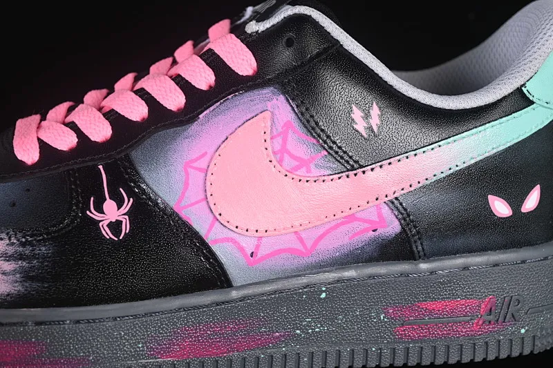 All categories Nk Air Force 1 Air Force series Nk Air Force 1 Low Air Force low top Nike Air Force 1'07 Low "Pink Electric Spider Shadow" Hand-painted graffiti Pink Electric Spider Shadow Air Force 1 low-top casual sneakers YD2425-011